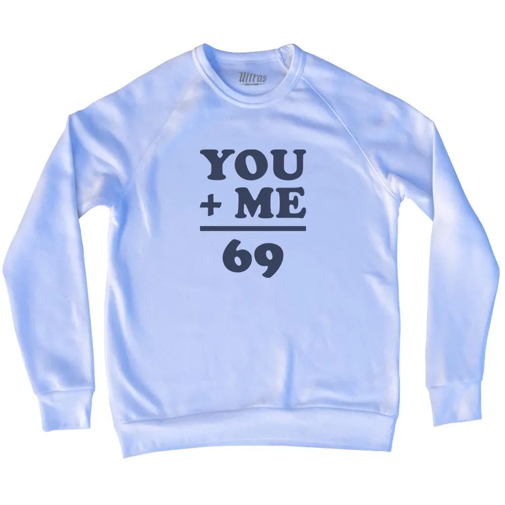 69 Math Equation Adult Tri-Blend Sweatshirt