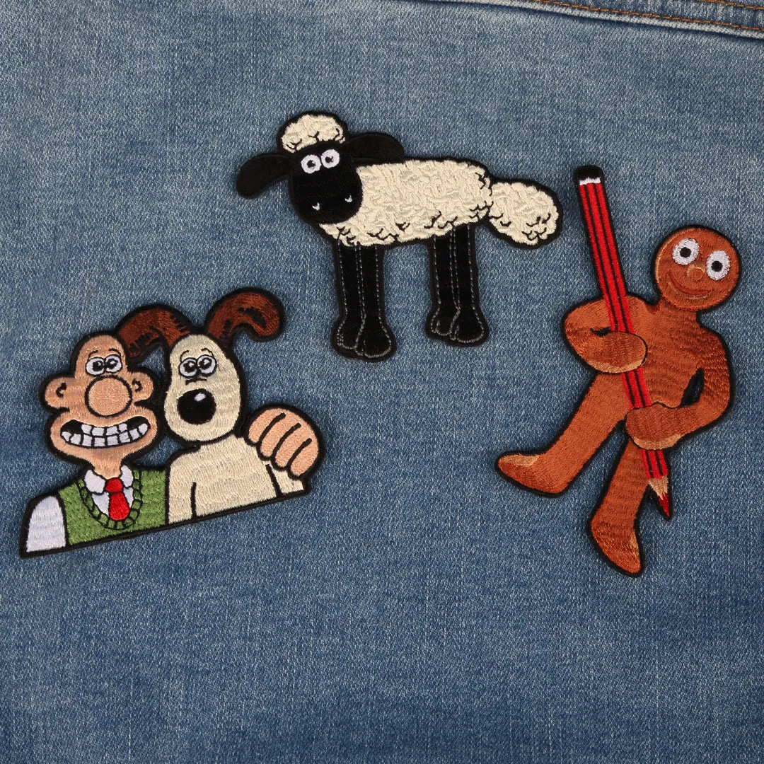 Aardman Character Sew-on Patches