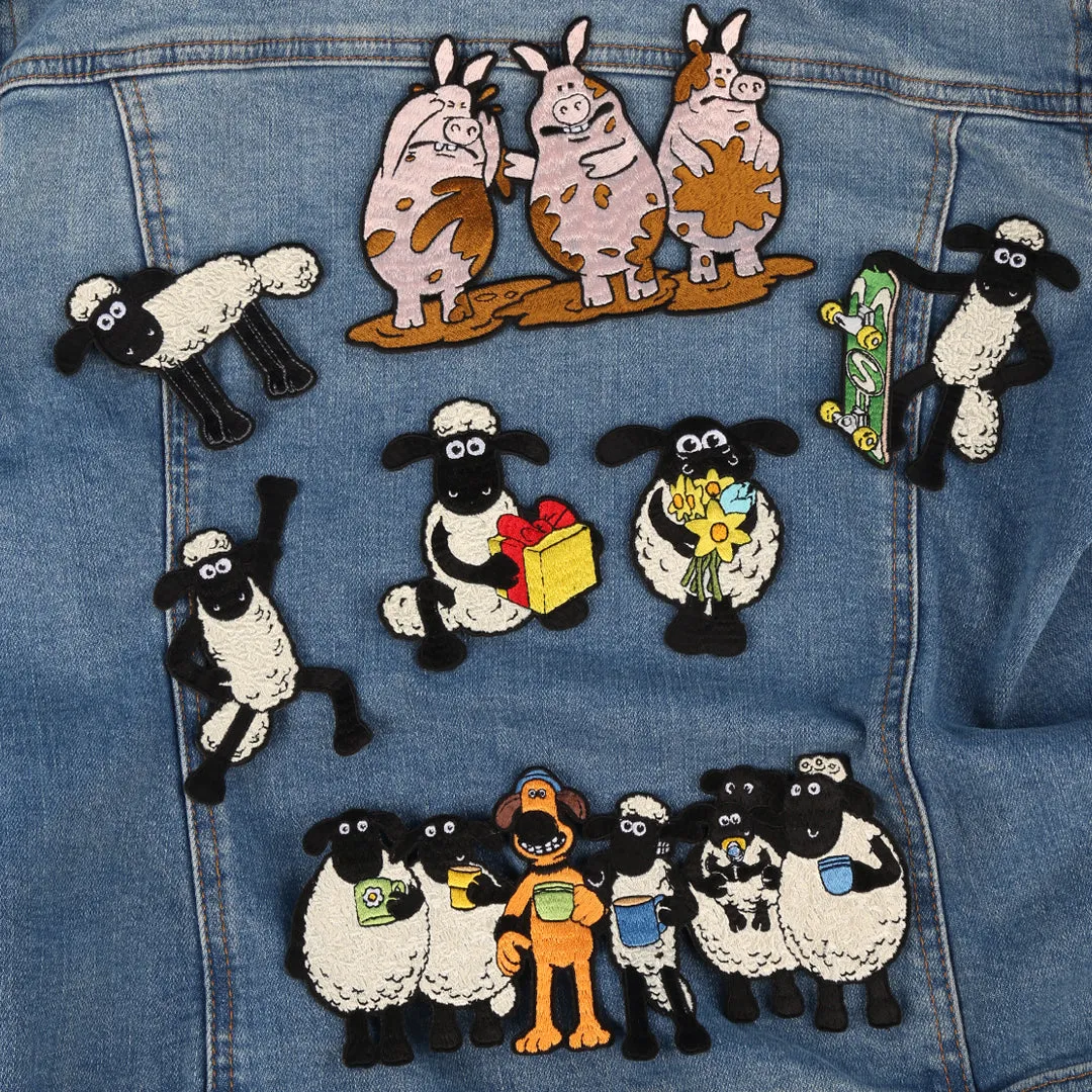 Aardman Character Sew-on Patches