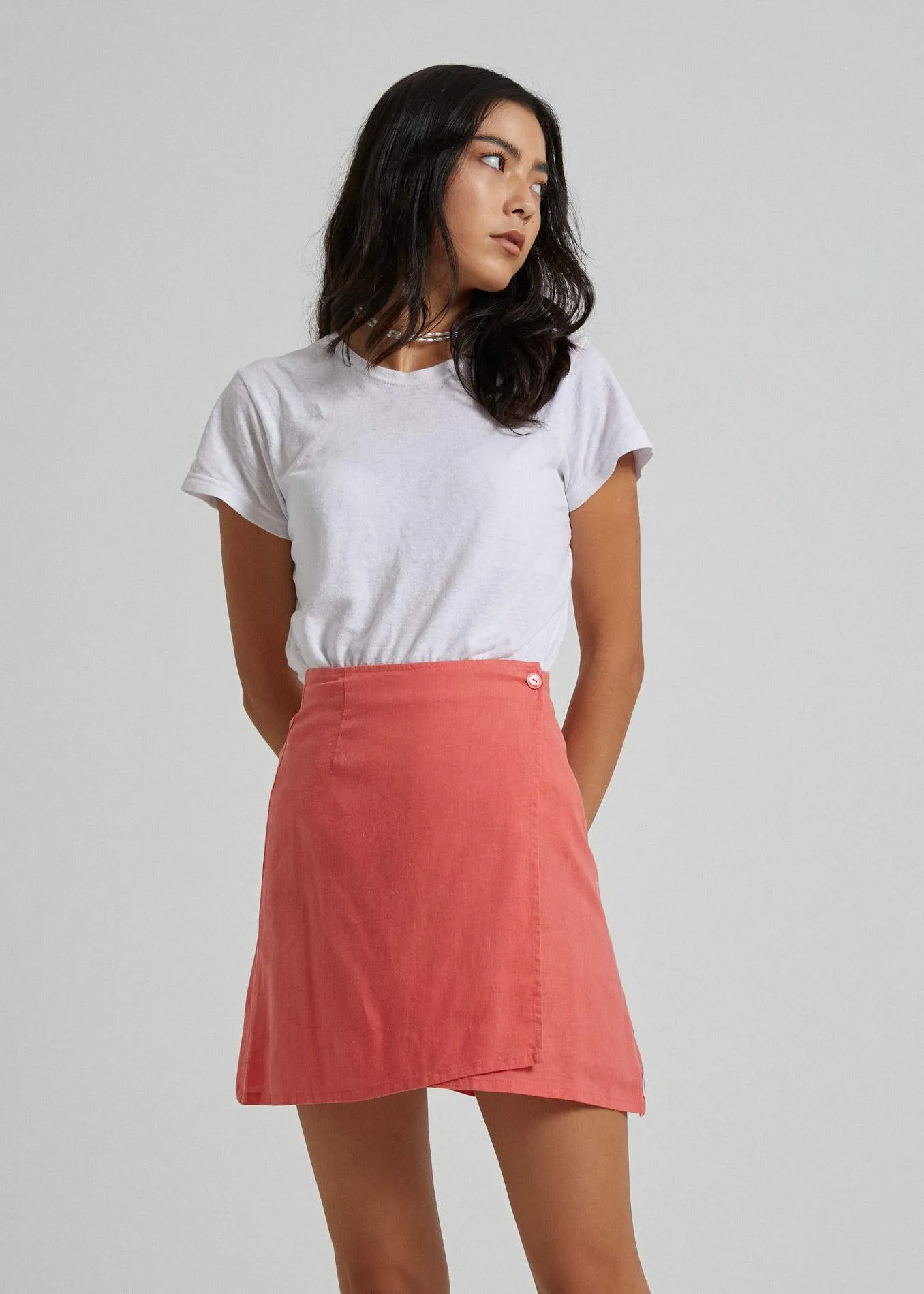 Afends Womens Loren - Hemp Wrap Skirt