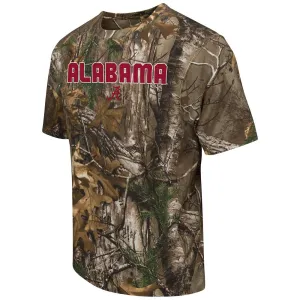 Alabama Crimson Tide Colosseum Realtree Camouflage Short Sleeve T-Shirt