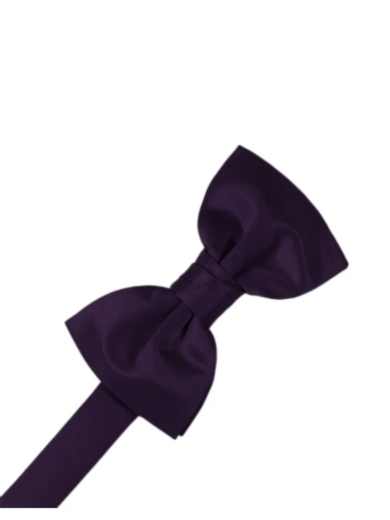 Amethyst "Premier" Satin Formal Bow Tie