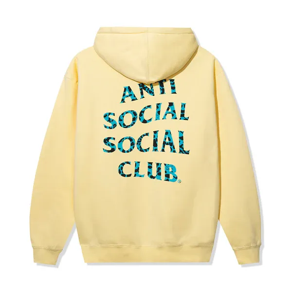 Anti Social Social Club Mind Games Light Yellow Hoodie