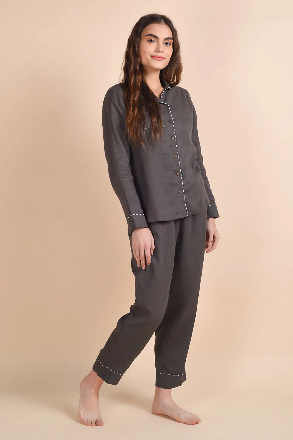 Ash Linen Loungewear