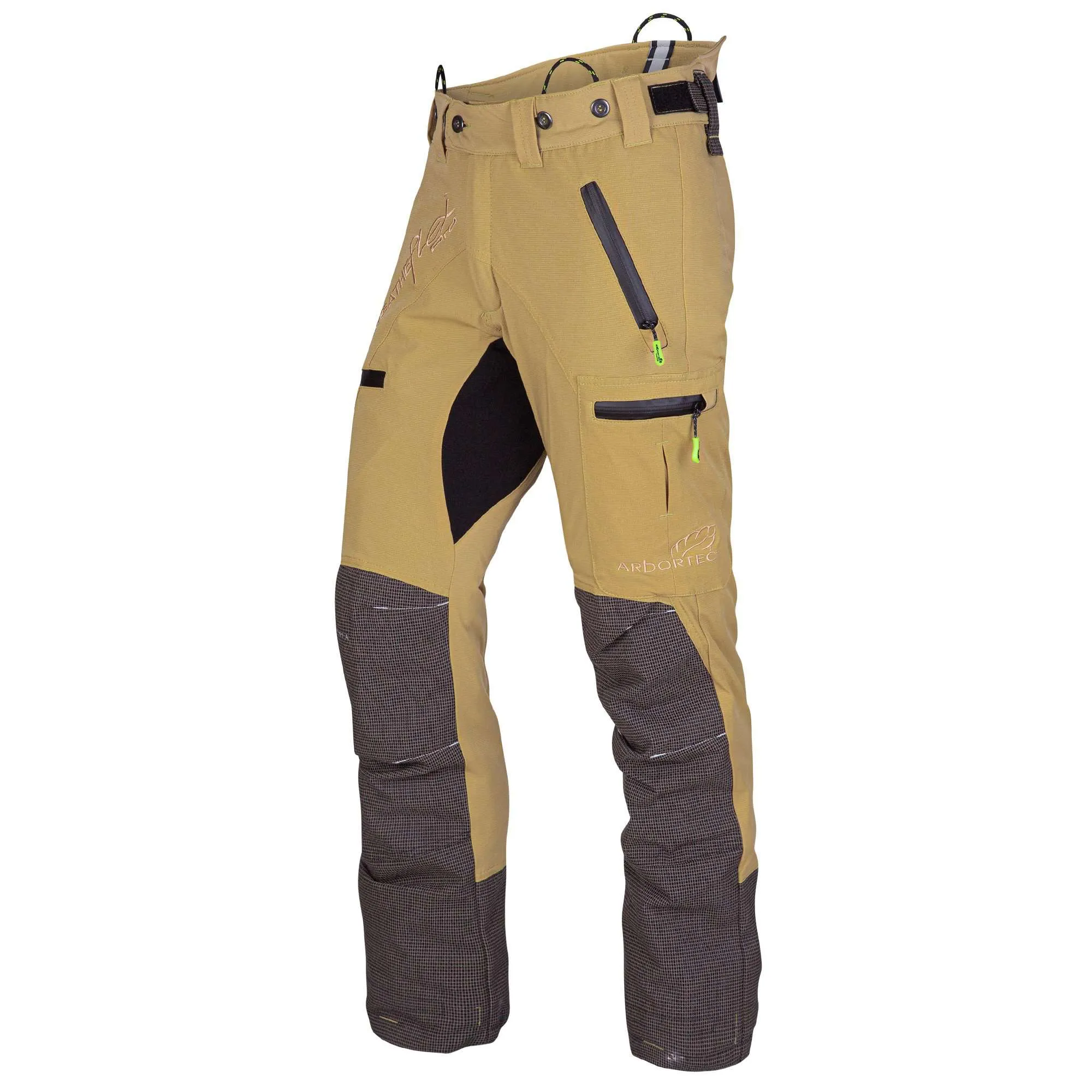 AT4060 Breatheflex Pro Chainsaw Trousers Design A Class 1 - Beige