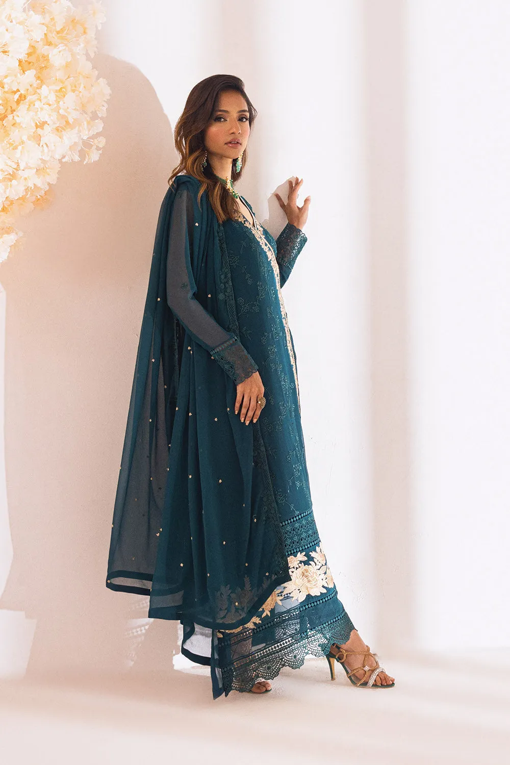 Azure Luxe Eid Embroidered Formal Collection – Royal Meadow