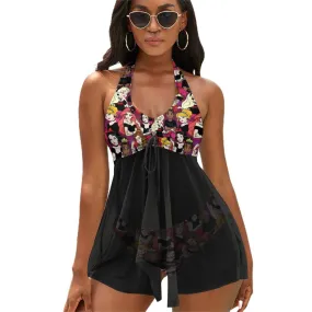 Bad Girls Women's Split Skirt Swimsuit