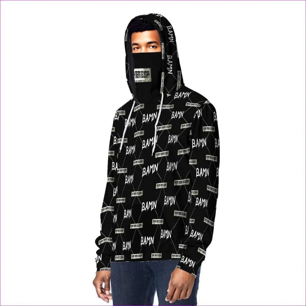 B.A.M.N - By Any Means Necessary Unisex Pullover Hoodie w/ Mask