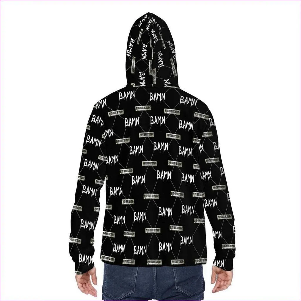 B.A.M.N - By Any Means Necessary Unisex Pullover Hoodie w/ Mask