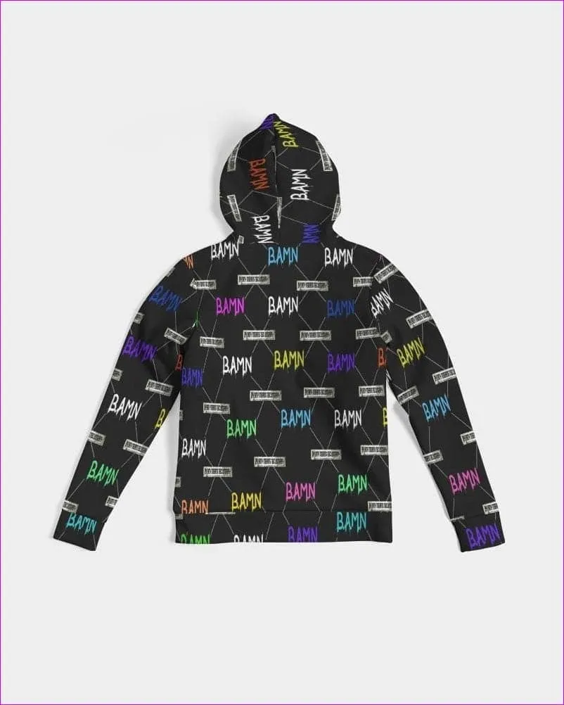 B.A.M.N in Color Womens Hoodie