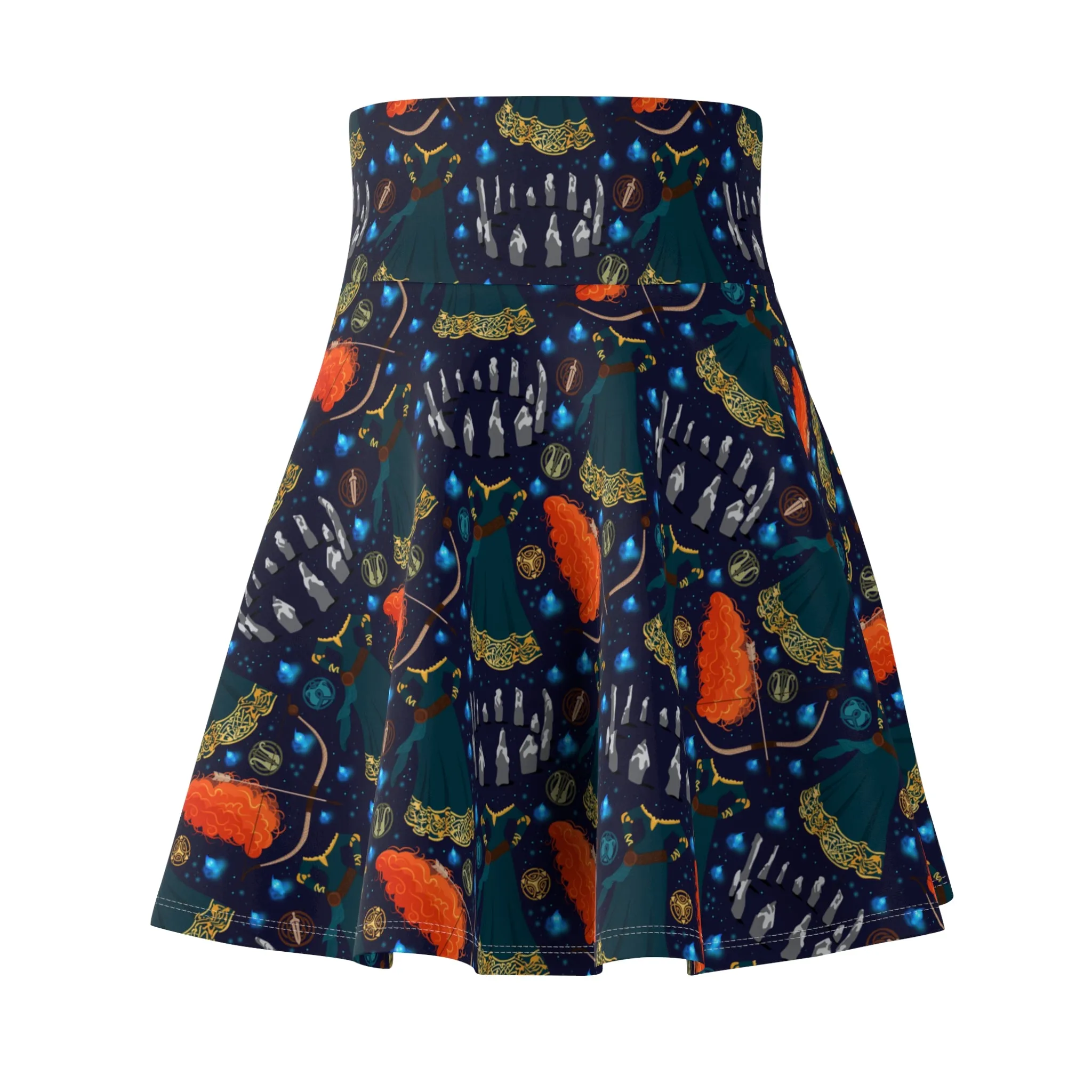 Be Brave Enough Women's Skater Skirt