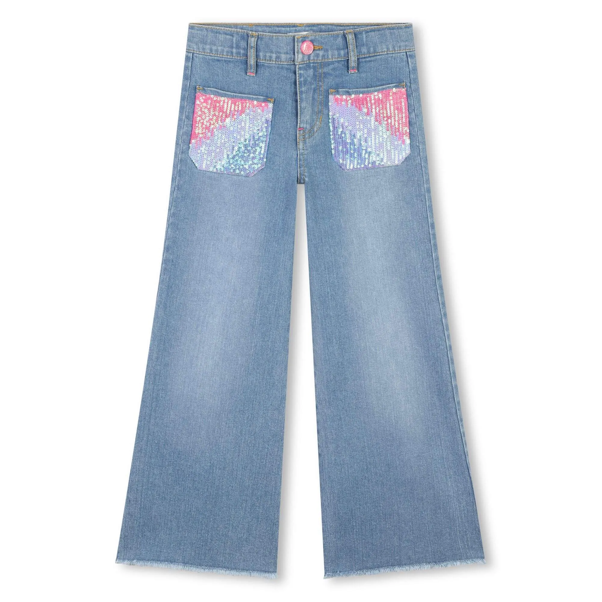 Billieblush Sequin Pocket Jeans