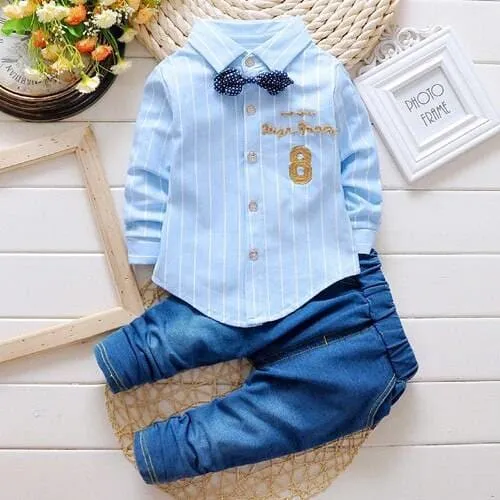 Boy's Formal Bow Tie Suit