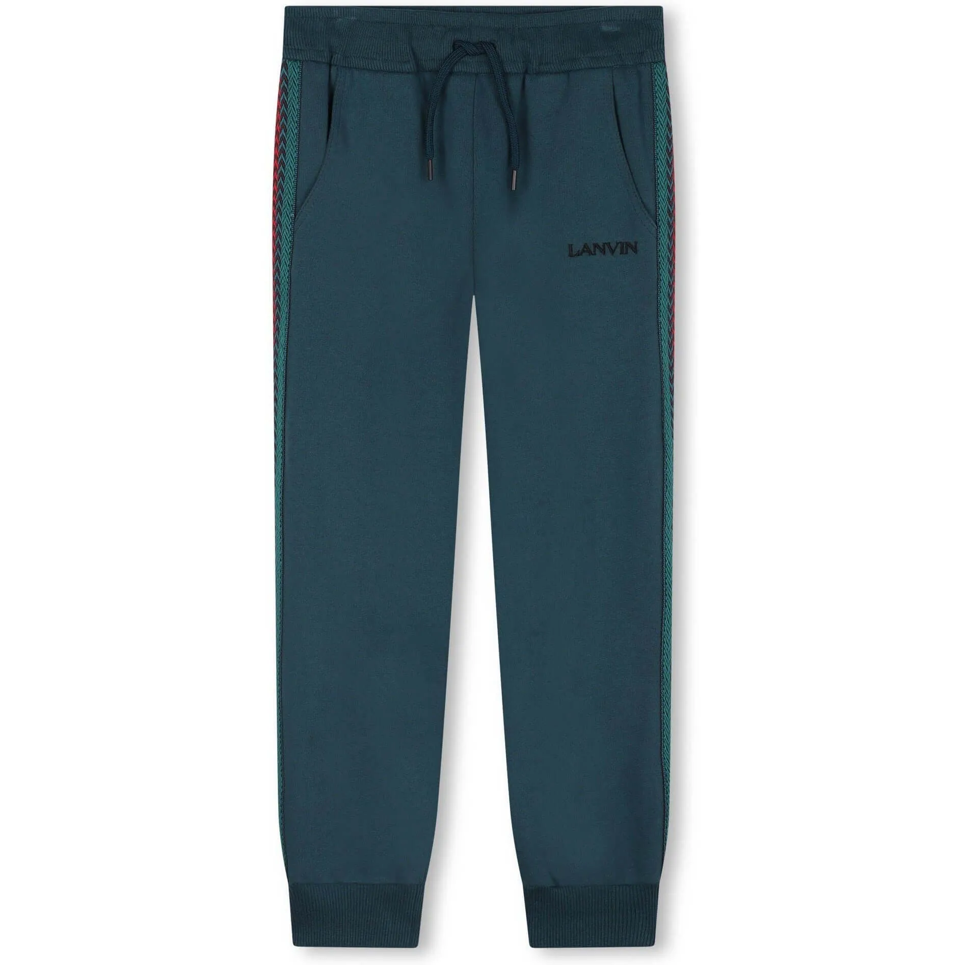 Boys Teal Curb Joggers