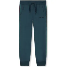 Boys Teal Curb Joggers