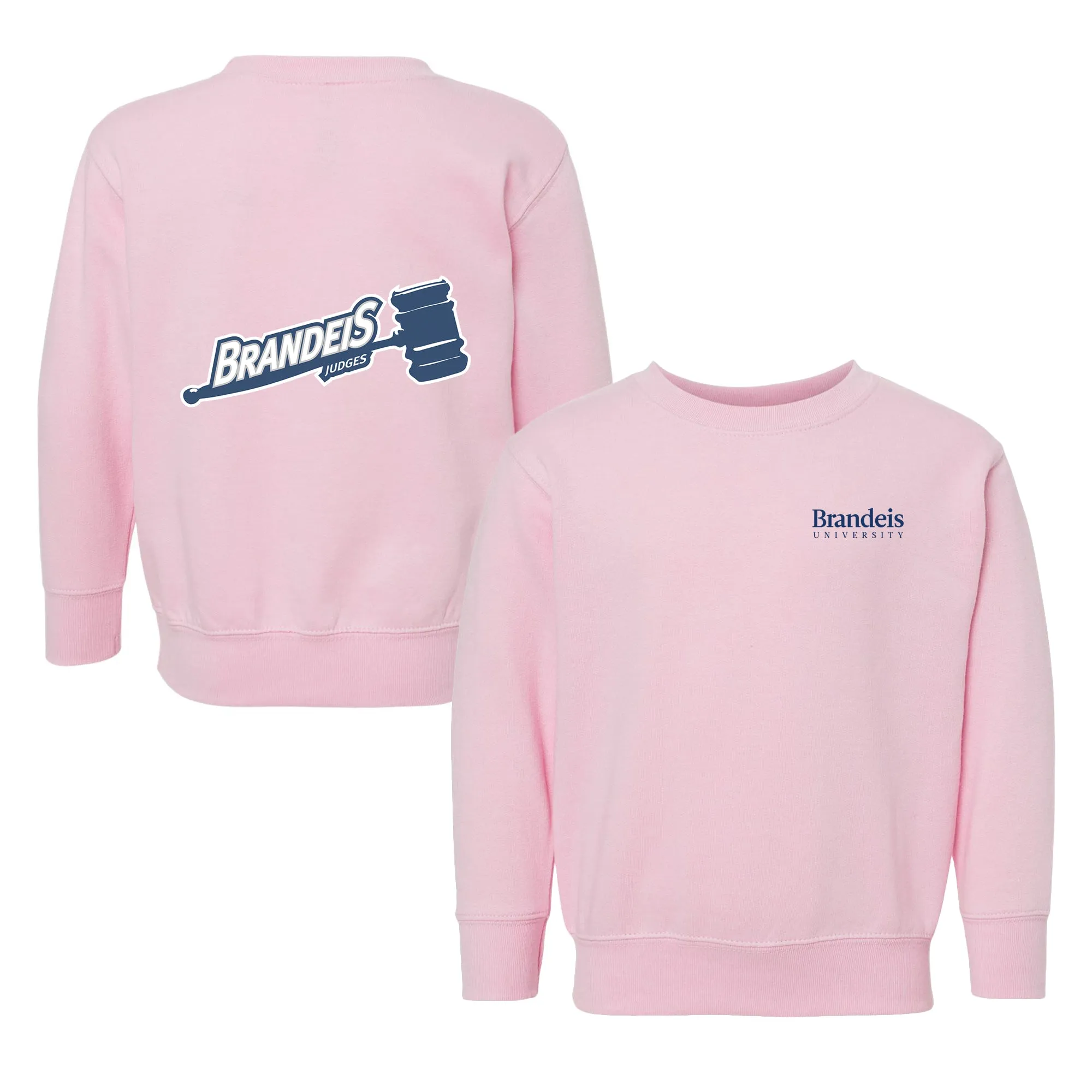 Brandeis Judges Logo Toddler Crewneck Sweatshirt