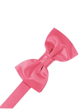 Bubblegum "Premier" Satin Formal Bow Tie