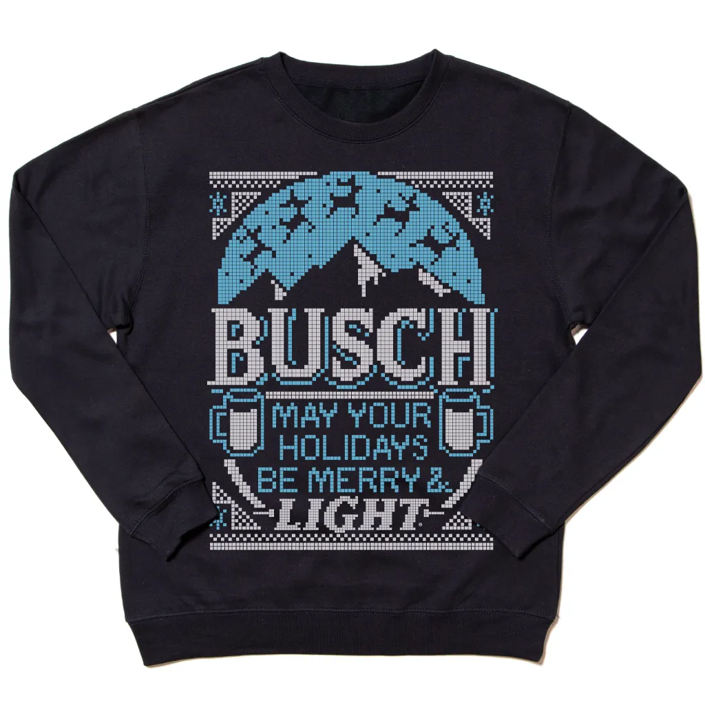 Busch Light: Merry & Light Crew Sweatshirt