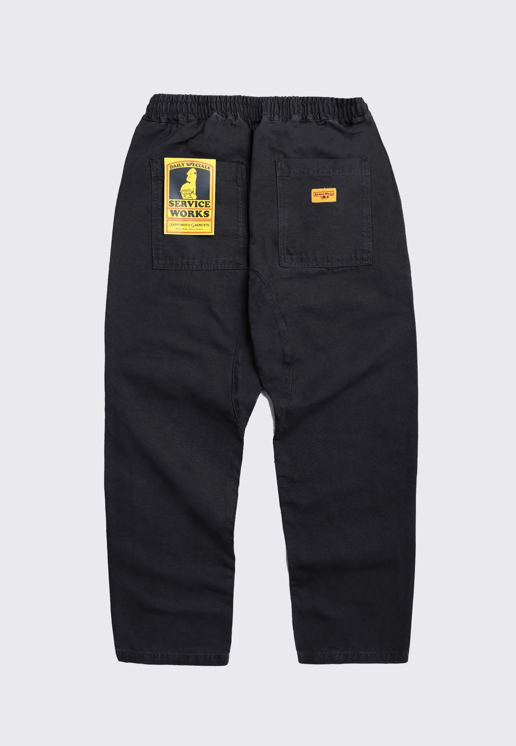 Canvas Chef Pant - Black