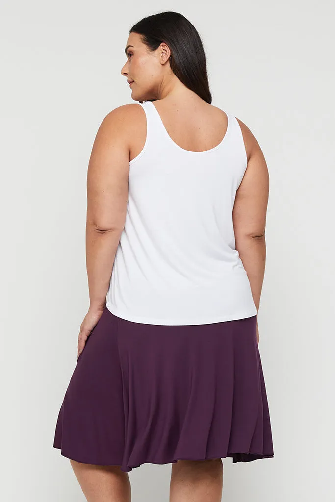 Cate Skirt - Plum