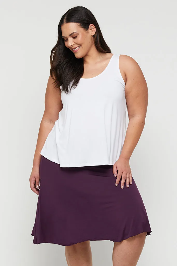 Cate Skirt - Plum