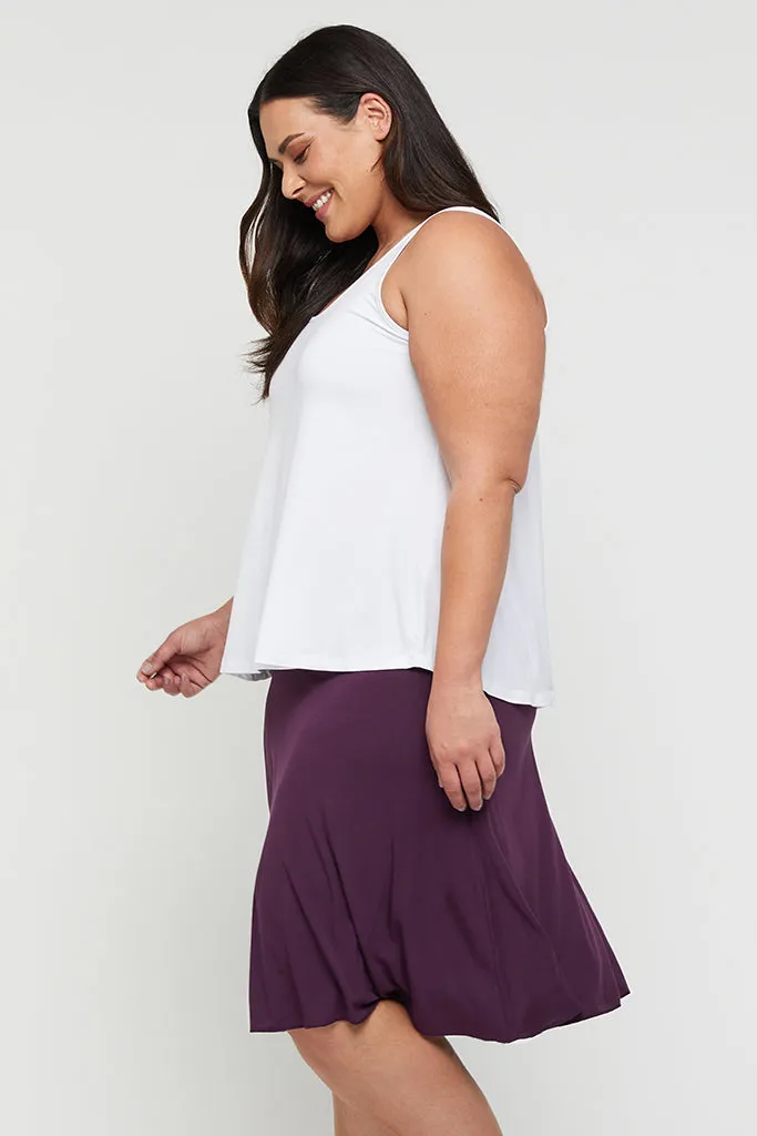 Cate Skirt - Plum