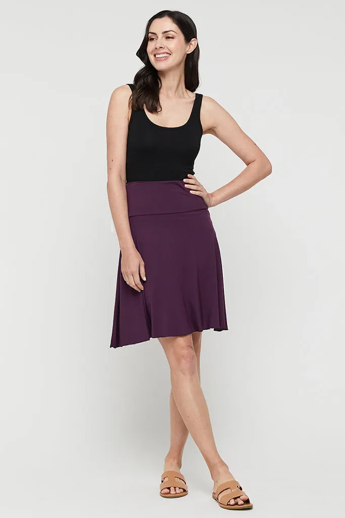 Cate Skirt - Plum