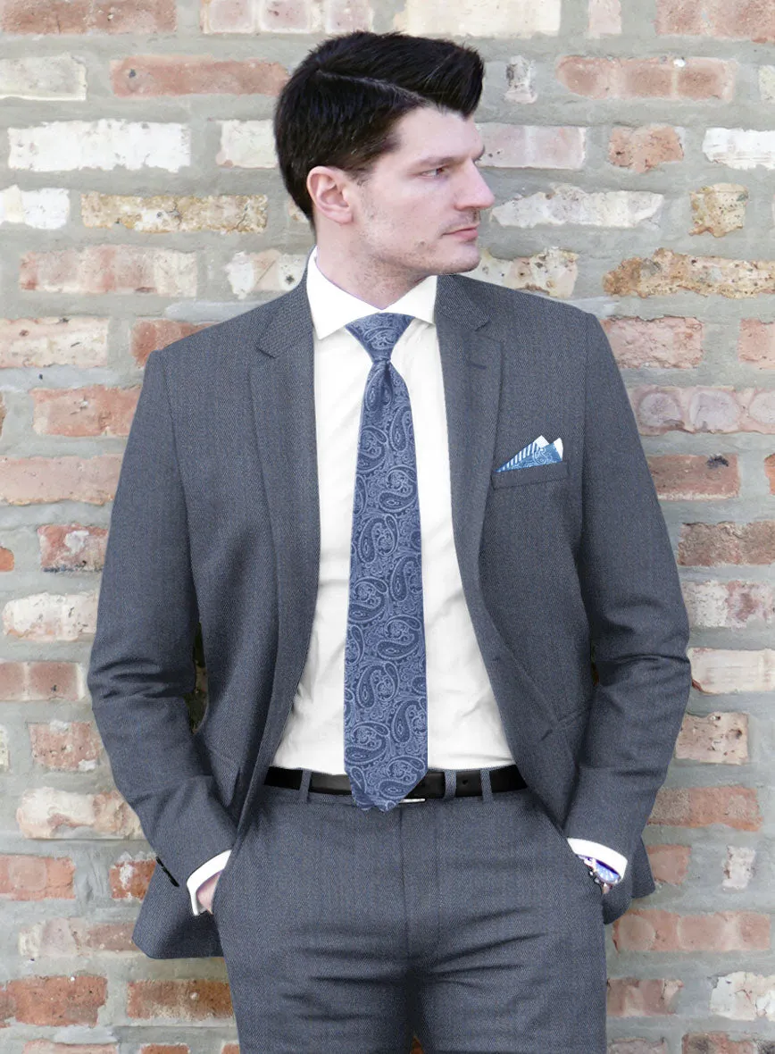 Cavalry Twill Blue Wool Jacket