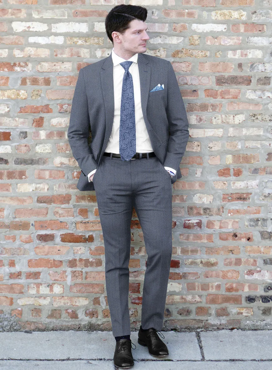 Cavalry Twill Blue Wool Suit