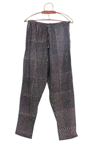 Charcoal spot trouser