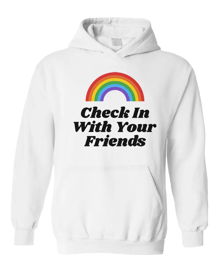 Check In With Your Friends (Rainbow) - Sweatshirt