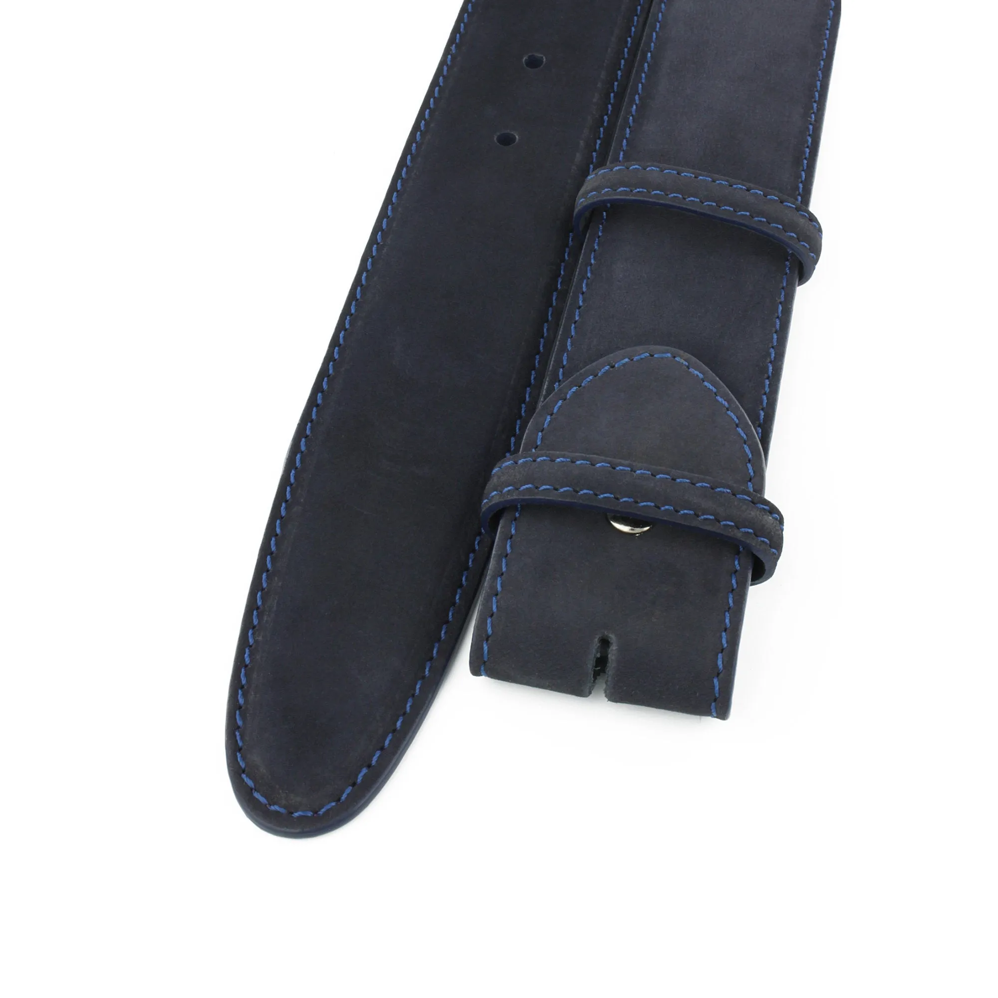 Classic Bacall Style Nubuck Belt Strap