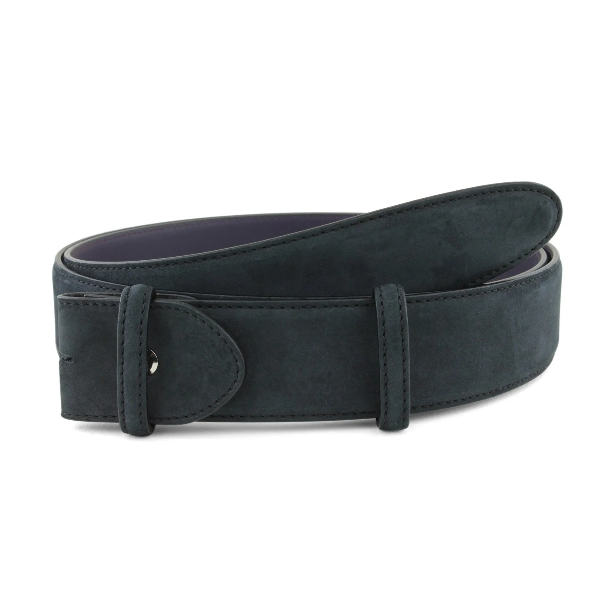 Classic Bacall Style Nubuck Belt Strap