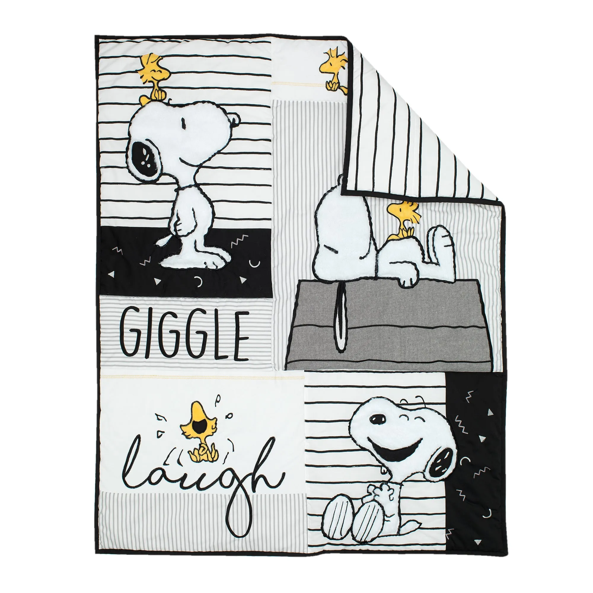 Classic Snoopy 3-Piece Crib Bedding Set