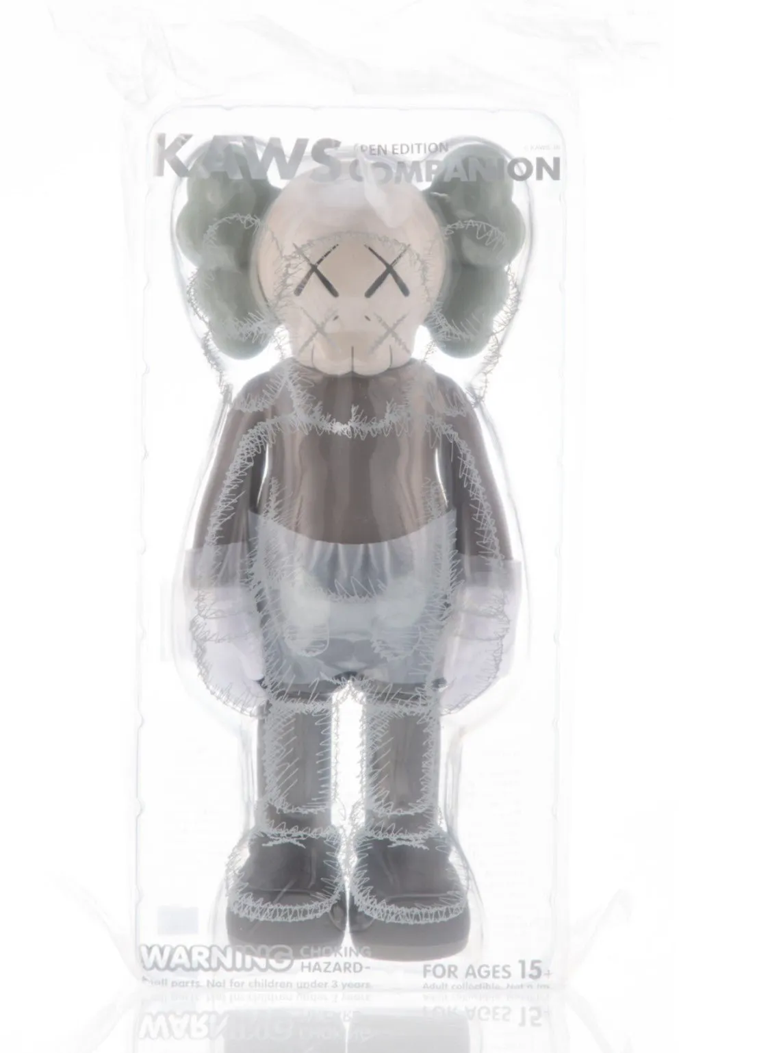 Companion- Brown Fine Art Toy by Kaws- Brian Donnelly