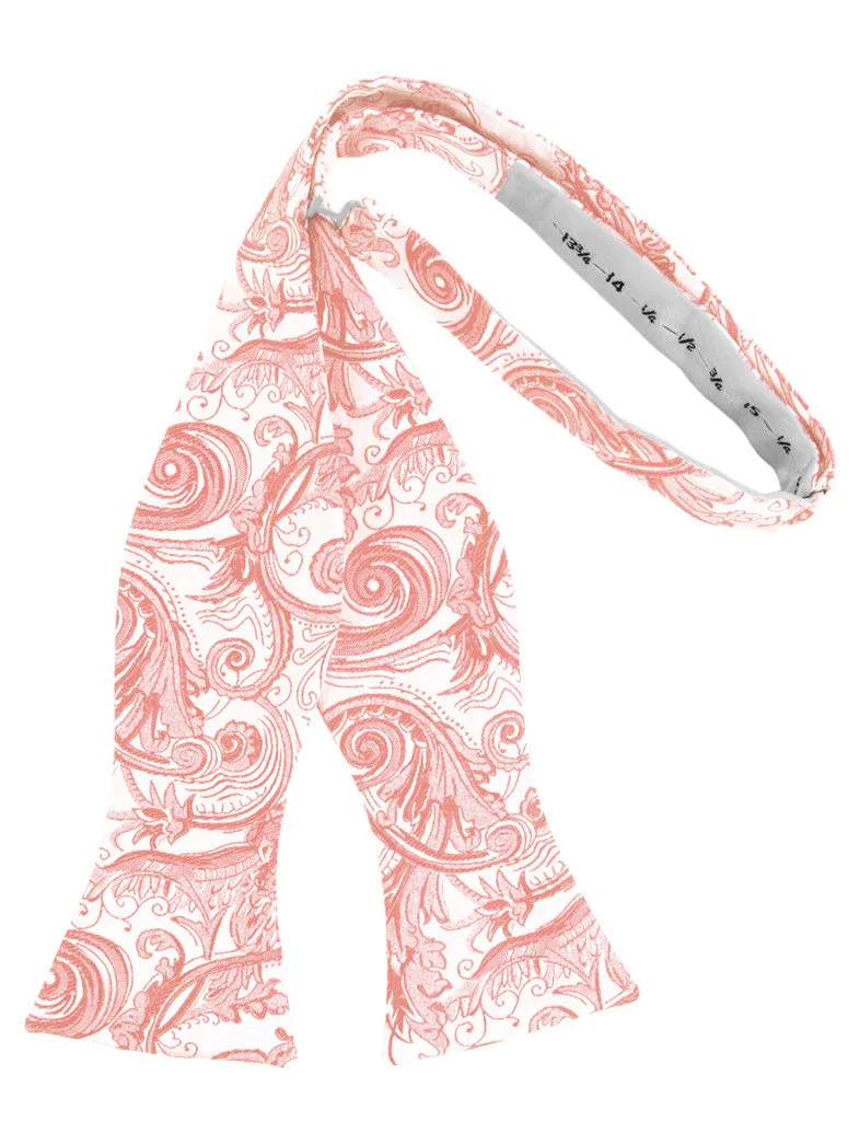 Coral Reef Tapestry Self-Tie Formal Bow Tie