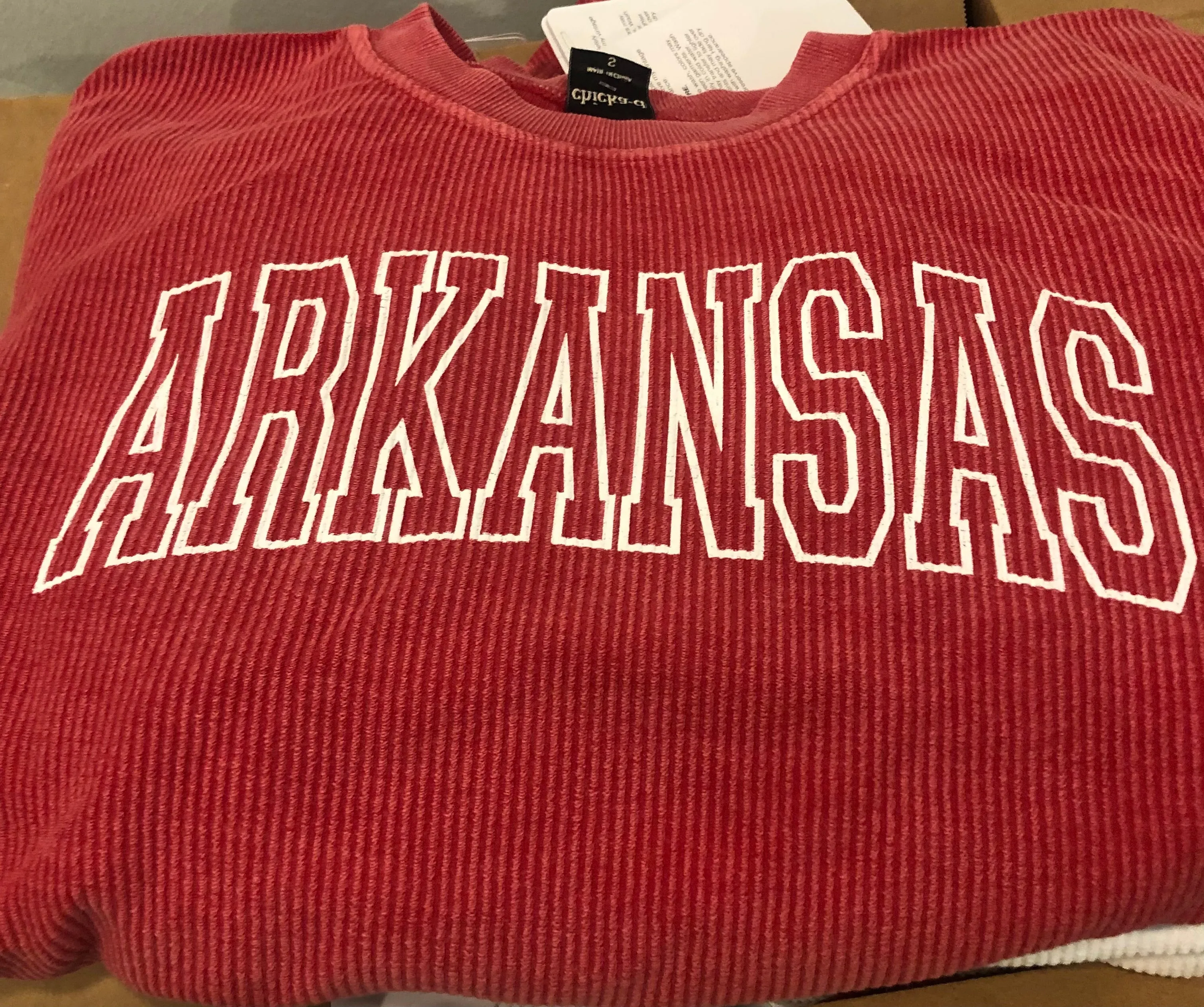 Corded Arkansas Sweatshirt