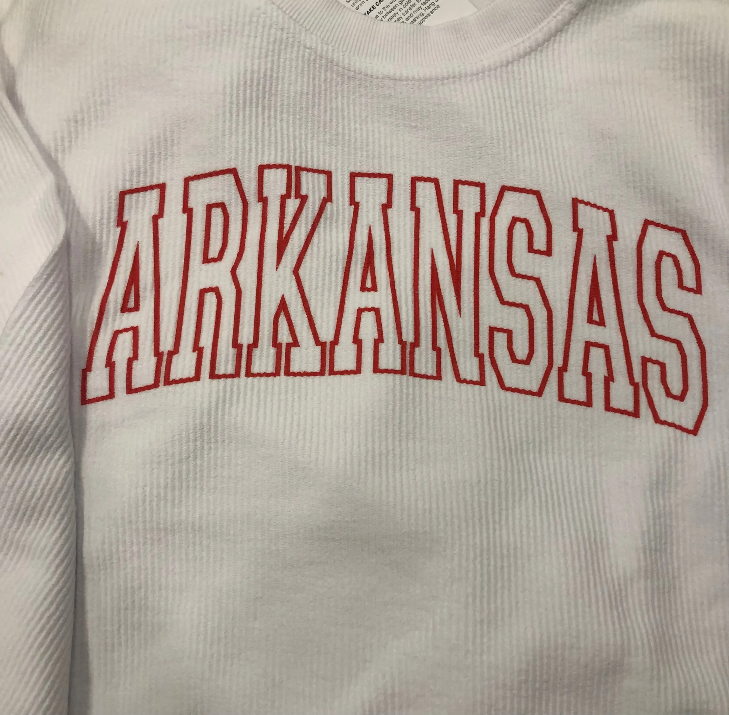 Corded Arkansas Sweatshirt