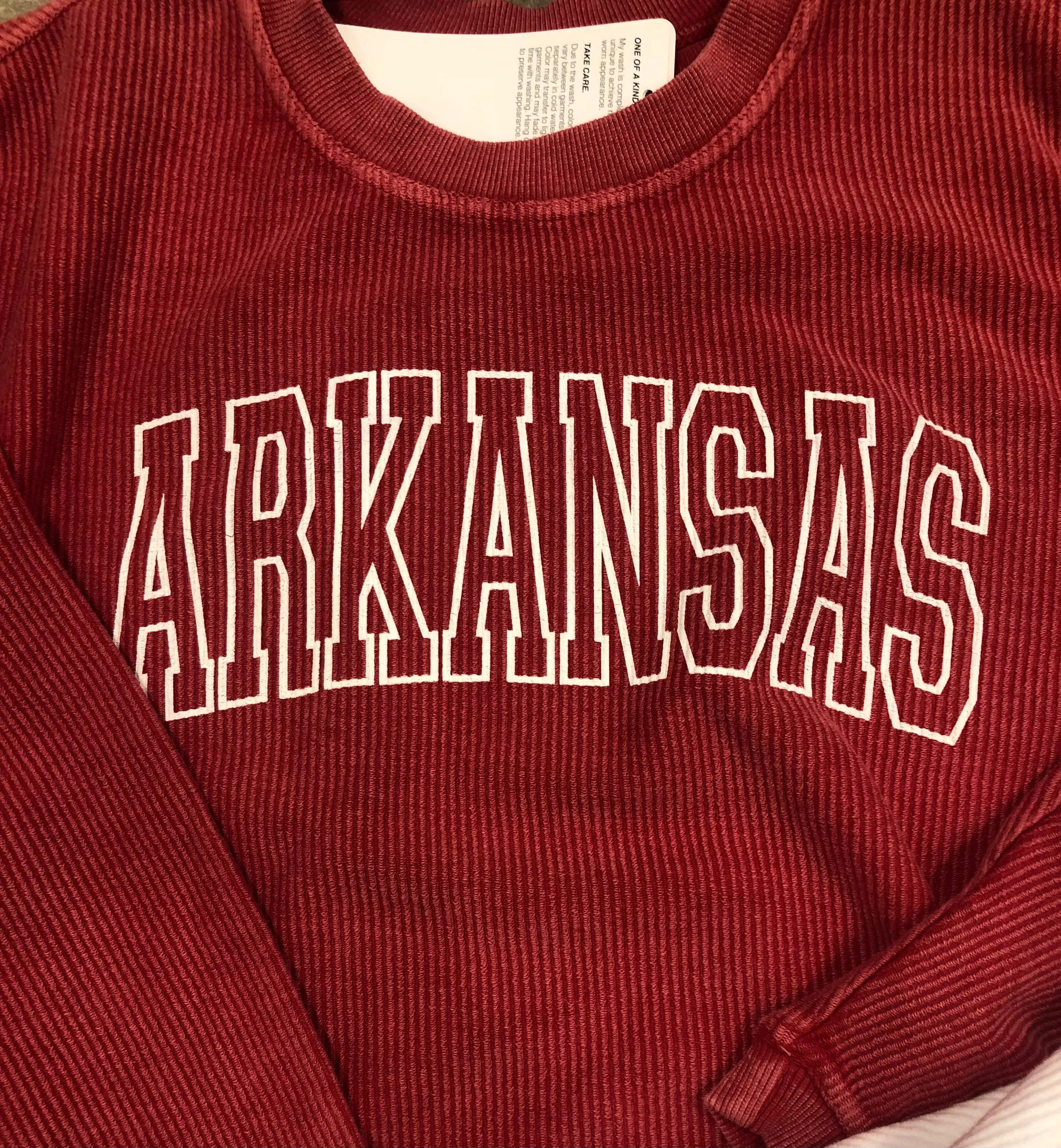 Corded Arkansas Sweatshirt