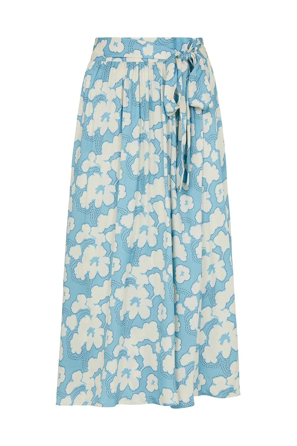 Corrine Floral Wrap Skirt