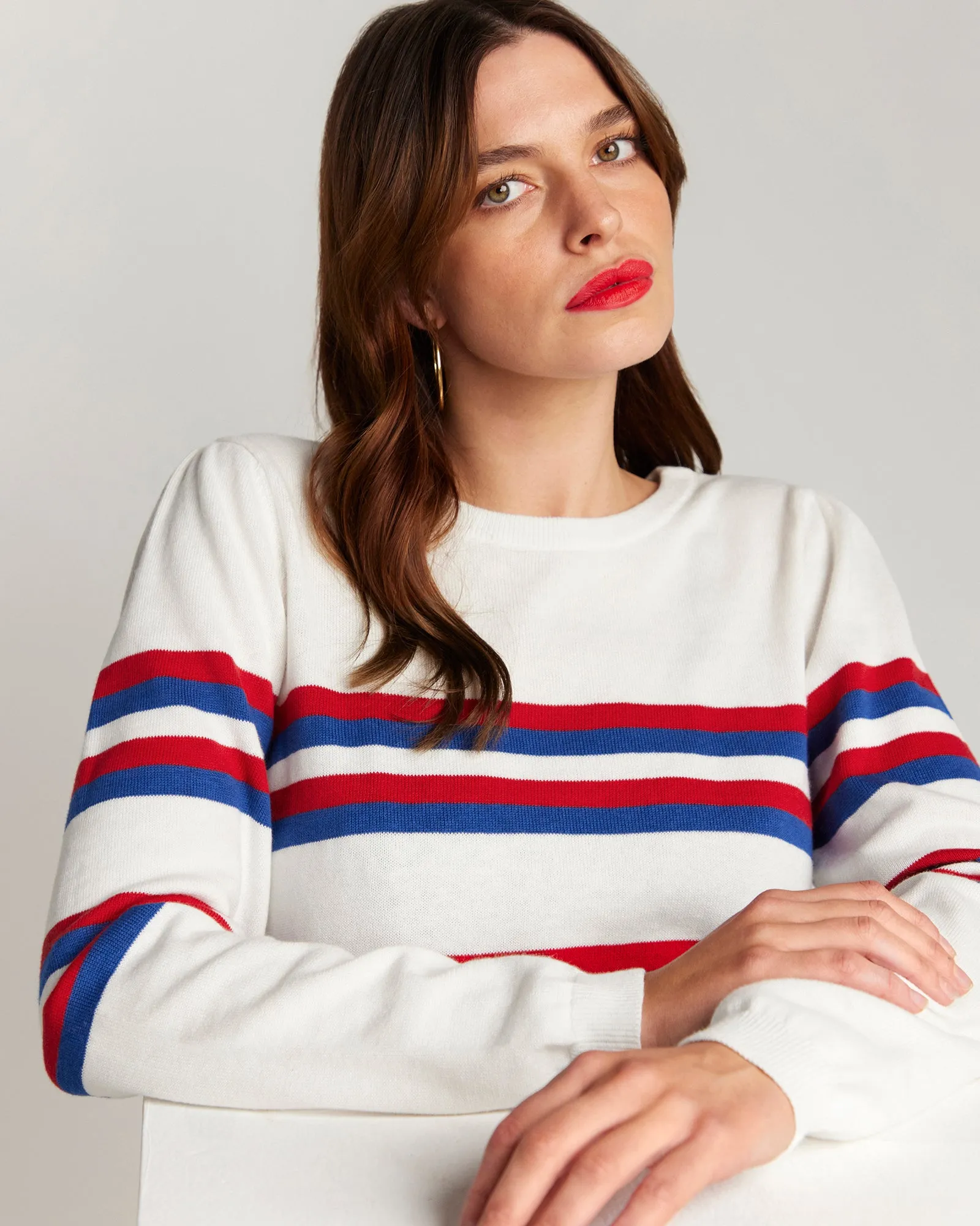 Cotton & Cashmere Saint Germain French Racer Sweater