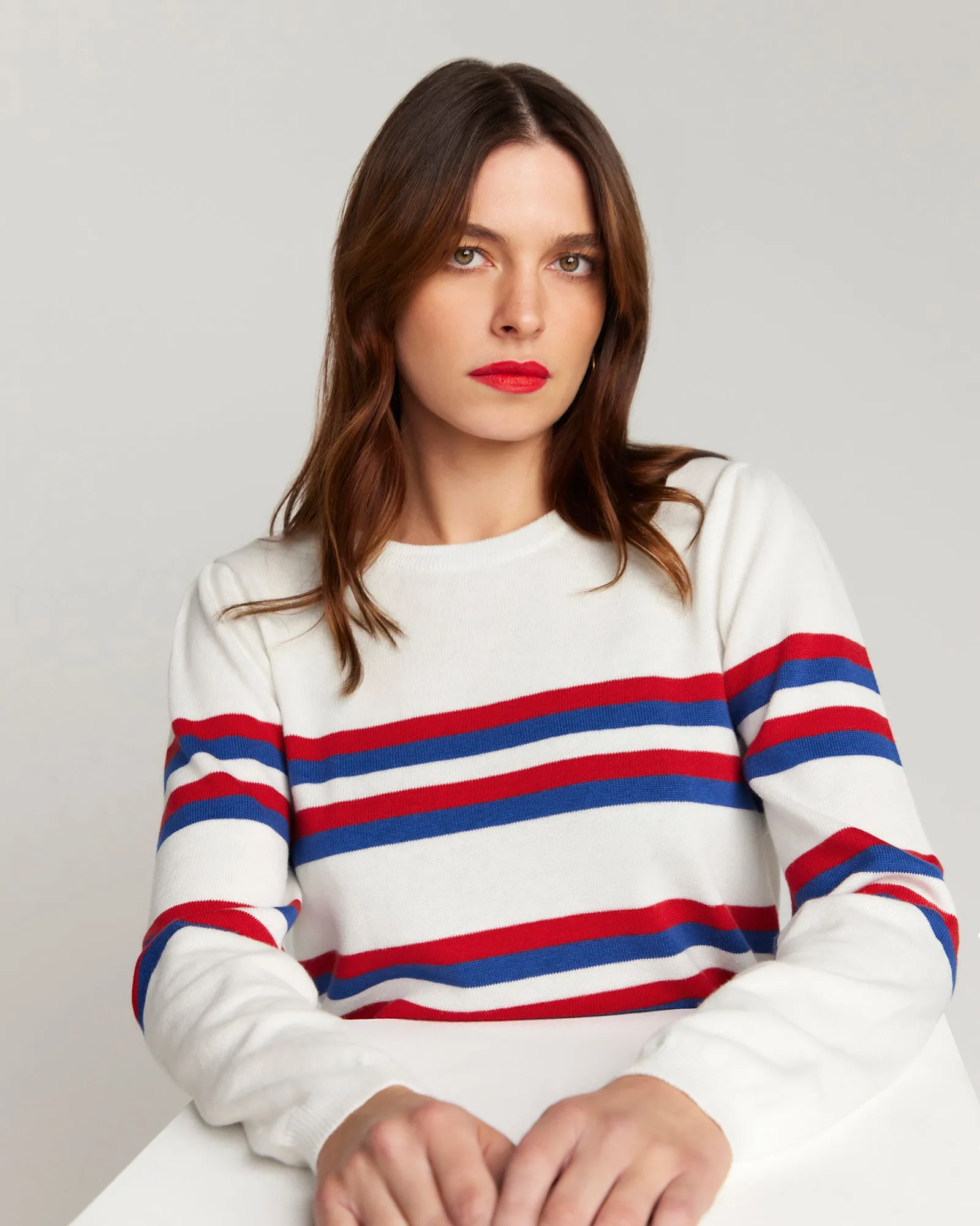 Cotton & Cashmere Saint Germain French Racer Sweater