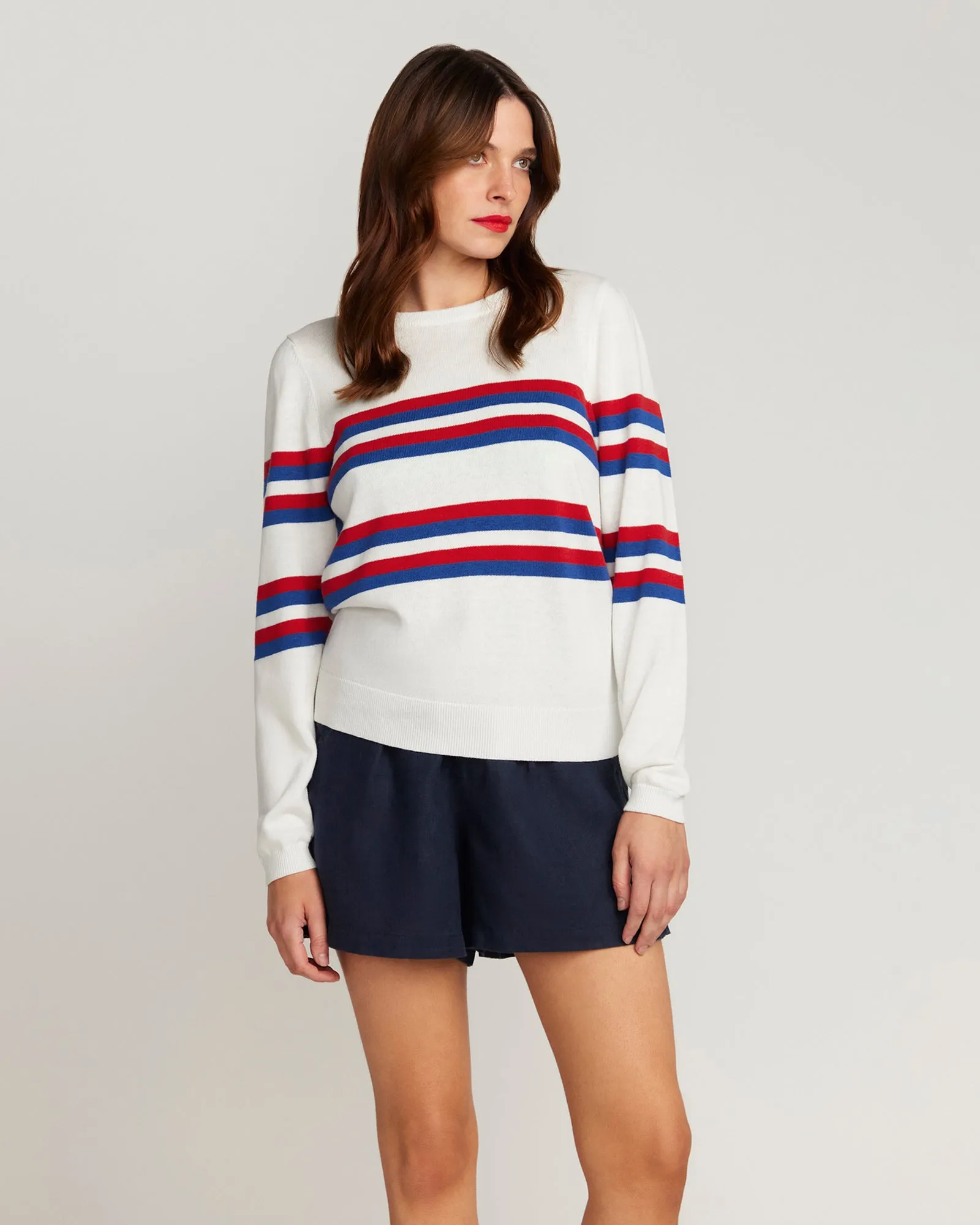 Cotton & Cashmere Saint Germain French Racer Sweater