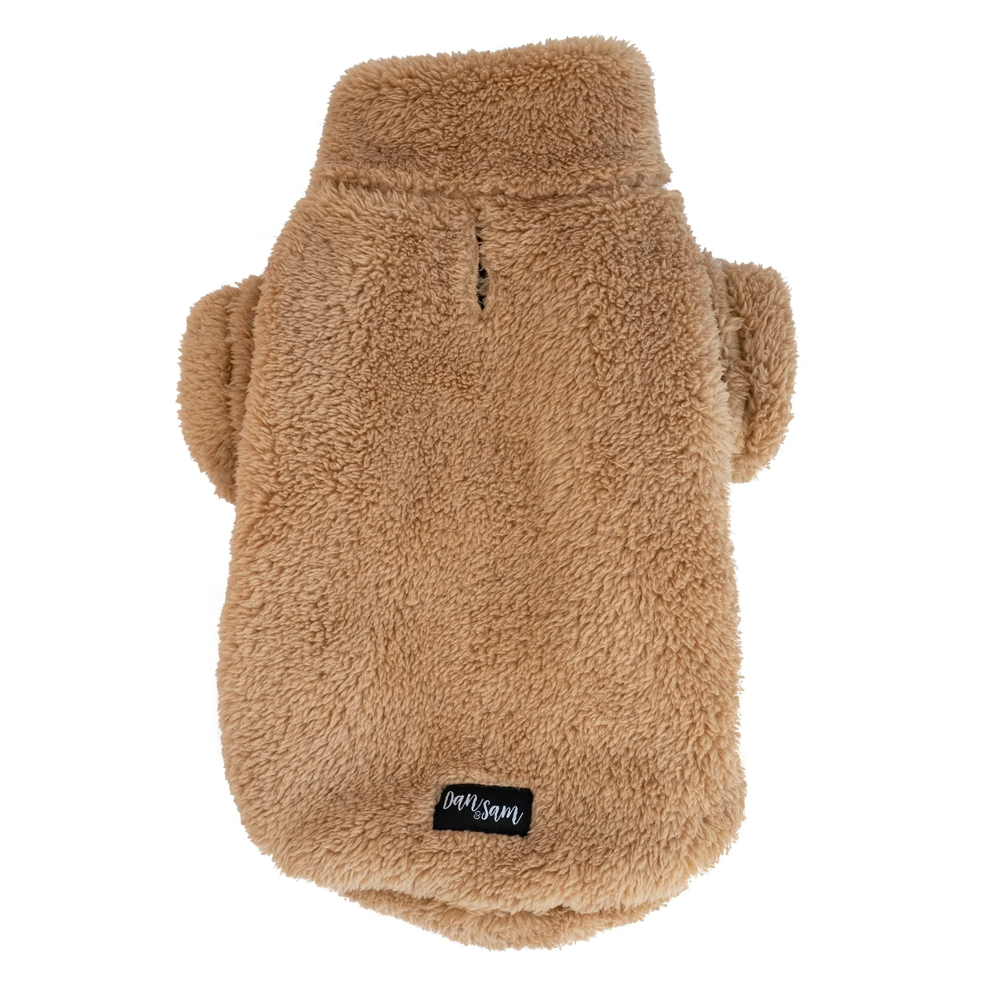 Dan & Sam - Teddy Jumper (Biscuit) - 35cm