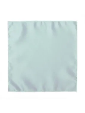 Deluxe Satin Formal Pocket Square (Light Blue)