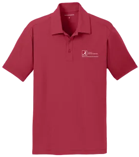 Dept. of Communicative Disorders Men's Performance Golf Shirt - Crimson