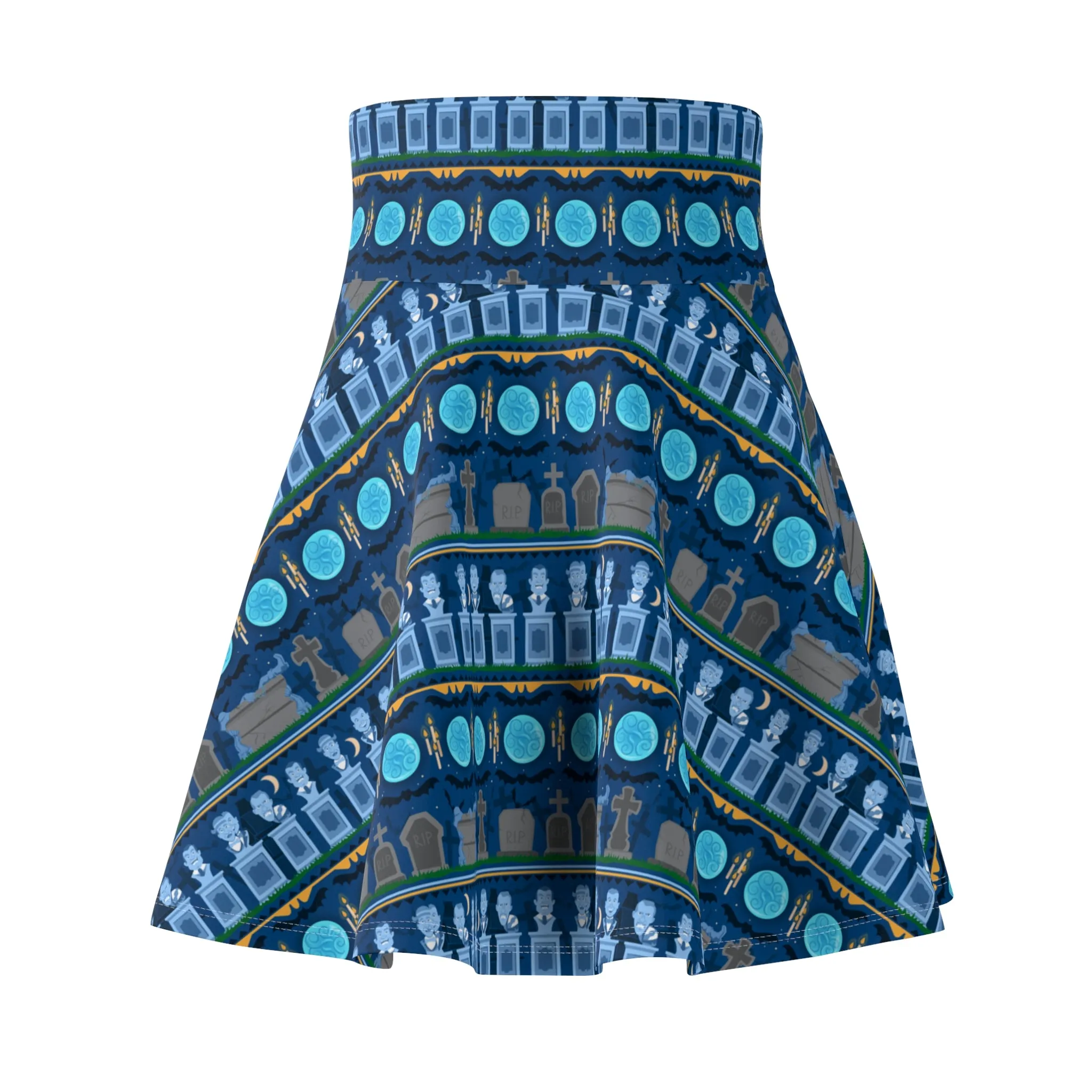 Disney Haunted Mansion Haunted Line Women's Skater Skirt