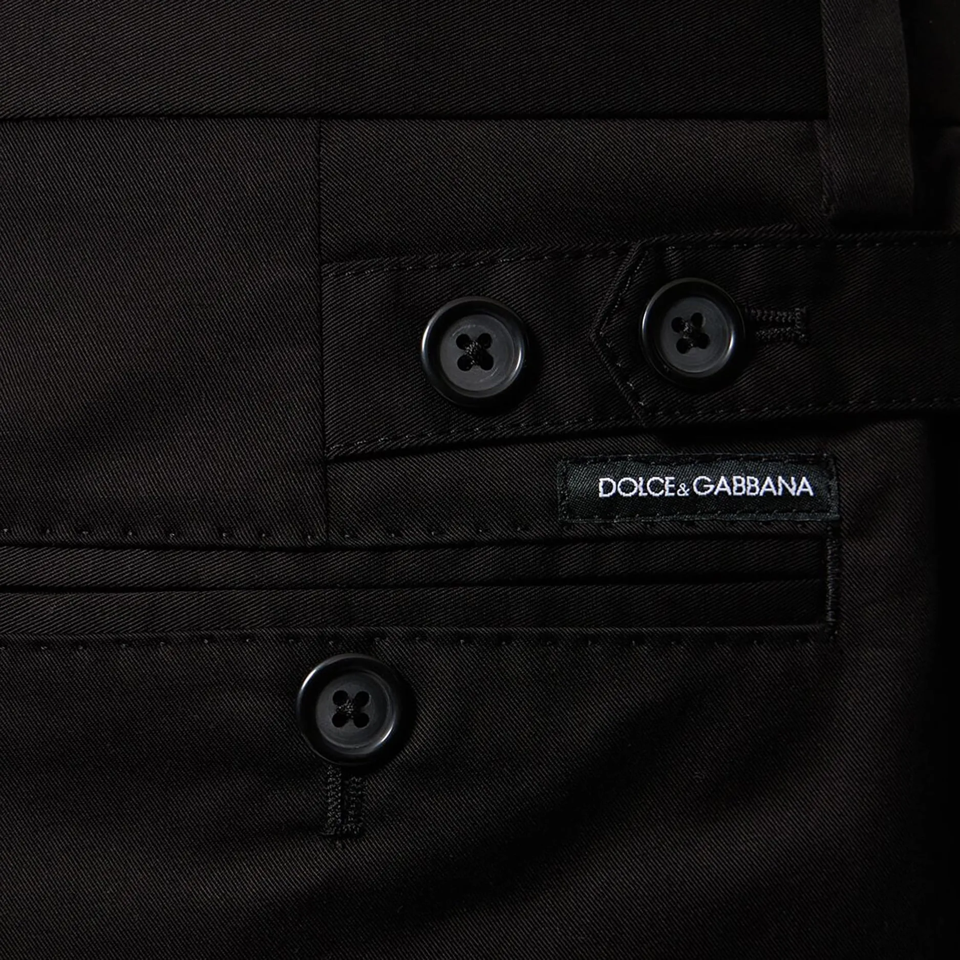 Dolce & Gabbana Strech Gabardine Trousers