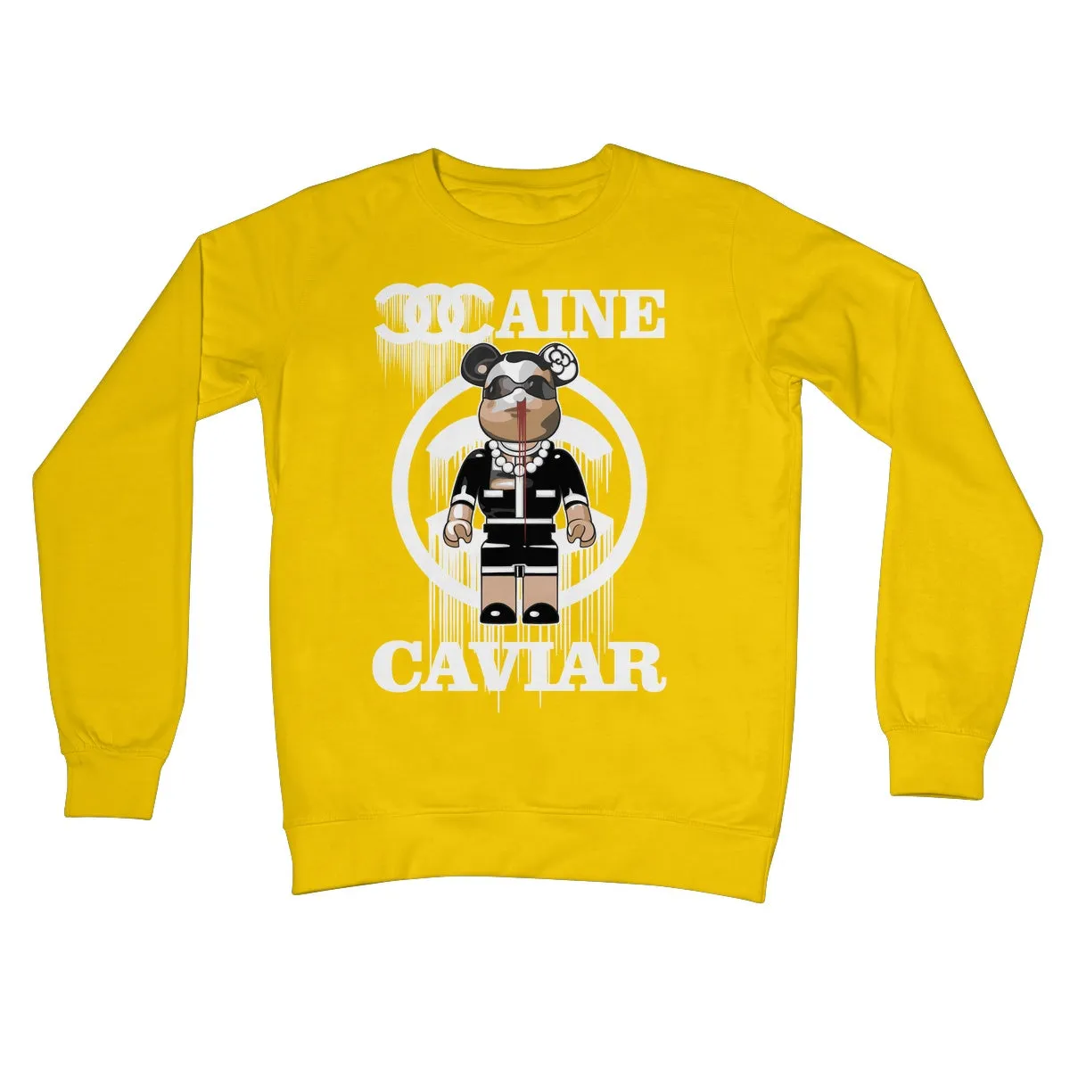 DRIP  BEAR  Crew Neck Sweatshirt