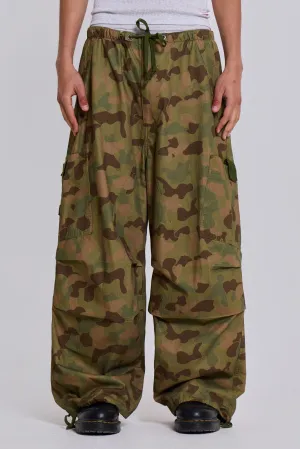 Duck Camo Parachute Pants